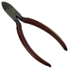D528v Klein Tools Diagonal Cutting Pliers 5 Inch Usa Made Red Grips Lineman Design