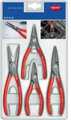 002003sb Knipex 4-pc Retaining Ring Circlip Pliers Set Made In Germany New