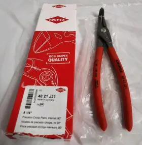 Knipex 843221002886 Internal 90 Angled Precision Snap Ring Pliers 48 21 J31