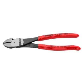 Knipex 843221005016 74 01 200 - 8 Inch Lap Joint Dipped Diagonal Cutters