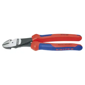 7422200 Knipex 843221005177 8 Inch High Leverage Angled Diagonal Cutters With Comfort Grip