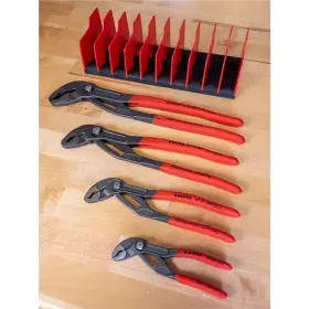 Knipex 843221023942 4-piece Cobra Pliers Set With Free 10-piece Tool Holder