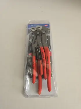 9k0080122 Knipex 3pc Cobra Pliers Set 5 Inch 10 12