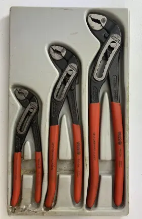 Pa3s Knipex Matco Alligator Pliers 3pc Set Great Condition