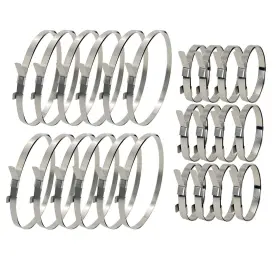 Koxuyim 749346496008 Axle Boot Clamps 24pcs 12pcs Small Large Not Easy Breakage Drive Shaft