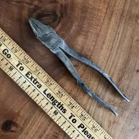 1381-8 Kraeuter Vintage Model 1381-8ftft Linesmans Pliers Decorative Handles