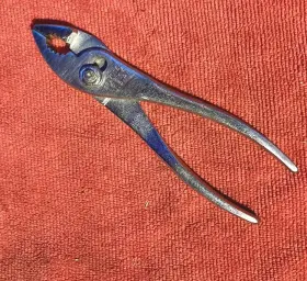 156-6 Kraeuter Great Condition Slip Joint Pliers 6 1/2 Inch Free Shipping