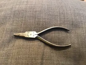 1601-5 Kraeuter Vintage Tools Short Duckbill Needle Nose Pliers - Vgc Usa 5 Inch