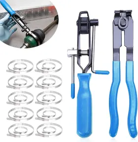 Jkdab5564sas Kytree 22pcs Cv Boot Clamp Pliers Set Joint Ear Banding Tool Axle Blue