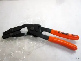 1470-0420 Lang Tools 10 Inch Hose Pinch Pliers Offset Self Locking Medium Size Made In Usa 1470