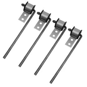Lcgp Yy-ebhr3810-4 4 Pack Exhaust Bracket Hanger Heavy Duty Rods Universal Use Ex