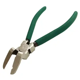 Lecwof 2ykkq Car Push Trim Clip Cutting Pliers Retainer Rivet Green And Silver