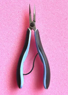 Rx-7891 Lindstr M Rx 7891 Pliers Half-round Extended Esd B 32mm C 9mm D 6mm Lindstrom