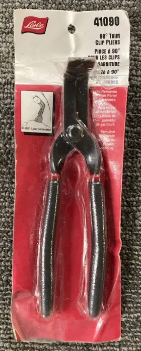 41090 Lisle Trim Clip Pliers 90 Degree
