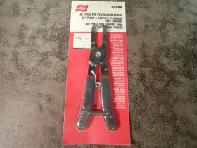 Bn489 Lisle 42060 New 30 Degree Push Pin Pliers With Spring