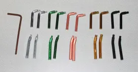 49460 Lisle Replacement Snap Ring Pliers Tips Set. 10 Pairs Of Plus Wrench