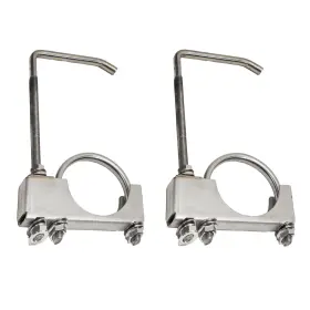 Pbsz330 Lucnkybrarem 2.5 Inch Exhaust Clamp And Hanger Set For Universal Car Truck Systems
