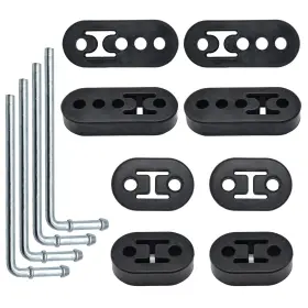 Luumtee 717675777358 Rubber Exhaust Hanger2 Holes And 4 Adjustable Muffler Hanger0.47 Inch Hole