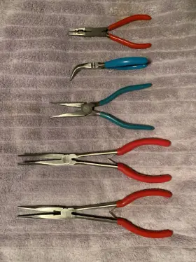 P301173 Mac Channelock Knipex 11 Inch Extended Reach Needle Nose Pliers Plus