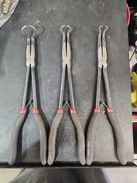 P11lrgl Mac Tool P11lrgs Tools P11lrgm 11 Inch Long Reach Pliers Set Of 3