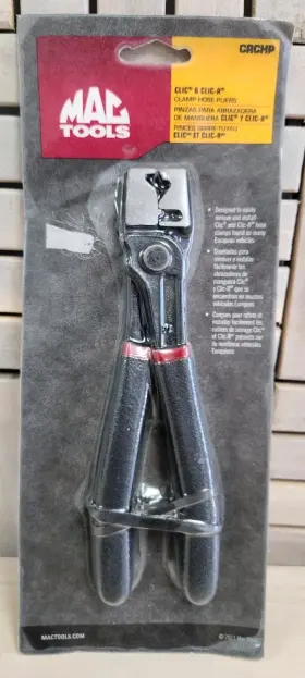 Mac Tools 083045552352 Clic And Clic-r Clamp Hose Pliers #crchp