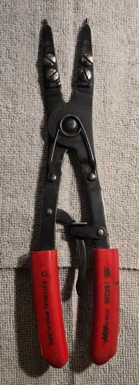 28r266 Mac Tools External Ring Pliers Used