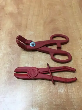Hp230-fc2 Mac Tools Hose Pinch Off Pliers Set Line Clamp Locking Lot Of 2 Hp230 Fc2