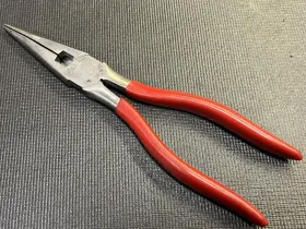 M317g Mac Tools Needle Nose Pliers Red 8 Inch L Usa