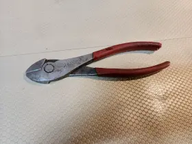 M337g Mac Tools 8 Inch Long Needle Nose Pliers With Cutter Made In Usa Diagonal