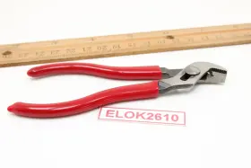 M424g Mac Tools 4.75 Inch Slip Joint Tongue Groove Pliers Red Handle Usa