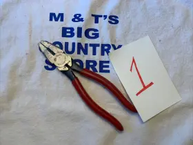 M507c Mac Tools 7 Inch Lineman S Rounded Nose With Cutter Pliers 1