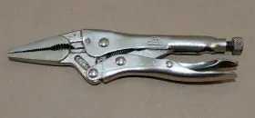 Mlp6ln Mac Tools Long Nose Locking Pliers 6 Inch With Wire Cutter