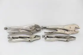 Mlp10cj Mac Tools Mpl10sj Locking Pliers Lot Of 4 Mlp10sj / Mlp7sj Mlp7cj
