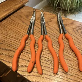 P11-mgo Mac Tools Lot Of 3 11 Inch Long Hose Pliers