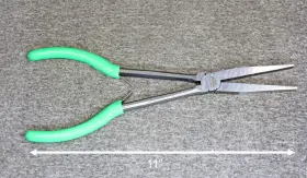 P11lrgbag Mac Tools Long-reach Duck-bill Pliers