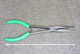P11lrncag Mac Tools Long-reach Long-nose Pliers With Cutter