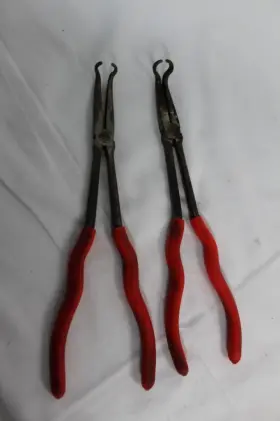 P11sg Mac Tools P11mg And 11 Inch Python Hose Gripping Pliers - Red Handles