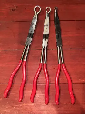 P13djsg Mac Tools 3 Piece Double Jointed Gripping Pliers 13inch