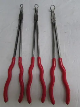 P161mg Mac Tools Gripping Pliers Python Extra-long Reach Set 3pc P161 Usa Nice