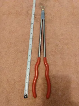P181mg Mac Tools Python 1/2 Inch Extra Long Reach Hose Pliers