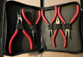 P301700 Mac Tools 5-piece Pliers Set In Cloth Zipper Case