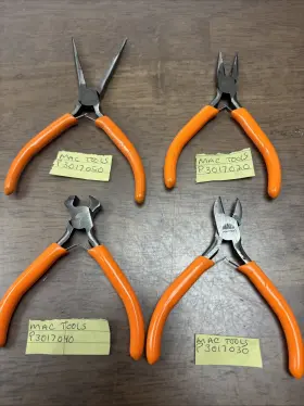 P3017020 Mac Tools Pliers Wire Cutters Set Of 4 Tool Bin