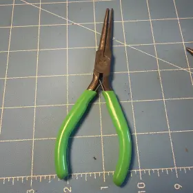 Mac Tools P301705g 6 Inch Straight Needle Nose Pliers Green