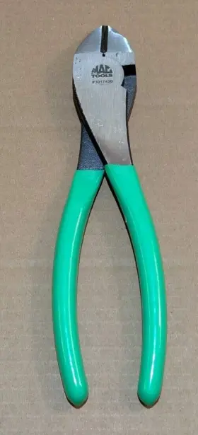 P301743g Mac Tools - 8 Inch Long Soft Grip High Leverage Diagonal Cutter Pliers