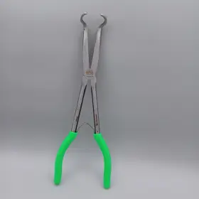 P301787g Mac Tools Green Handled 11 Inch Long Reach Hose Clamp Pliers Preowned New