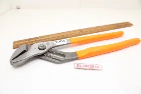 P3018140 Mac Tools 10 Inch Orange Handle Tongue And Groove Pliers Channel Locks Usa
