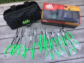P301885g Mac Tools 16pc Plier Set Green Incomplete