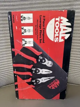 P301900 Mac Tools 3 Piece Compound Leverage Pliers Set Brand New