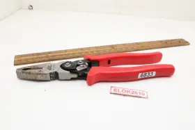 P301903 Mac Tools 8 Inch Lineman Pliers Cutter Red Rubber Grip Usa