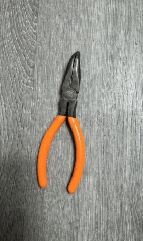 P301956o Mac Tools Bent Needle Nose Pliers Orange Free Shipping